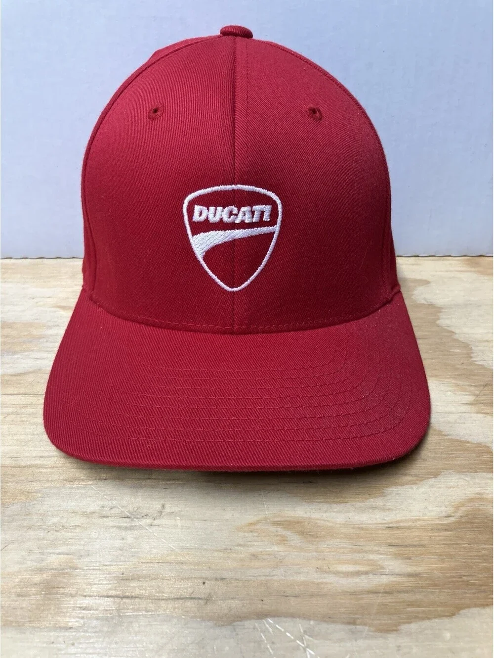 Ducati Island 2019 - Hat - Men's L/XL Flexfit  -  Red Embroidered
